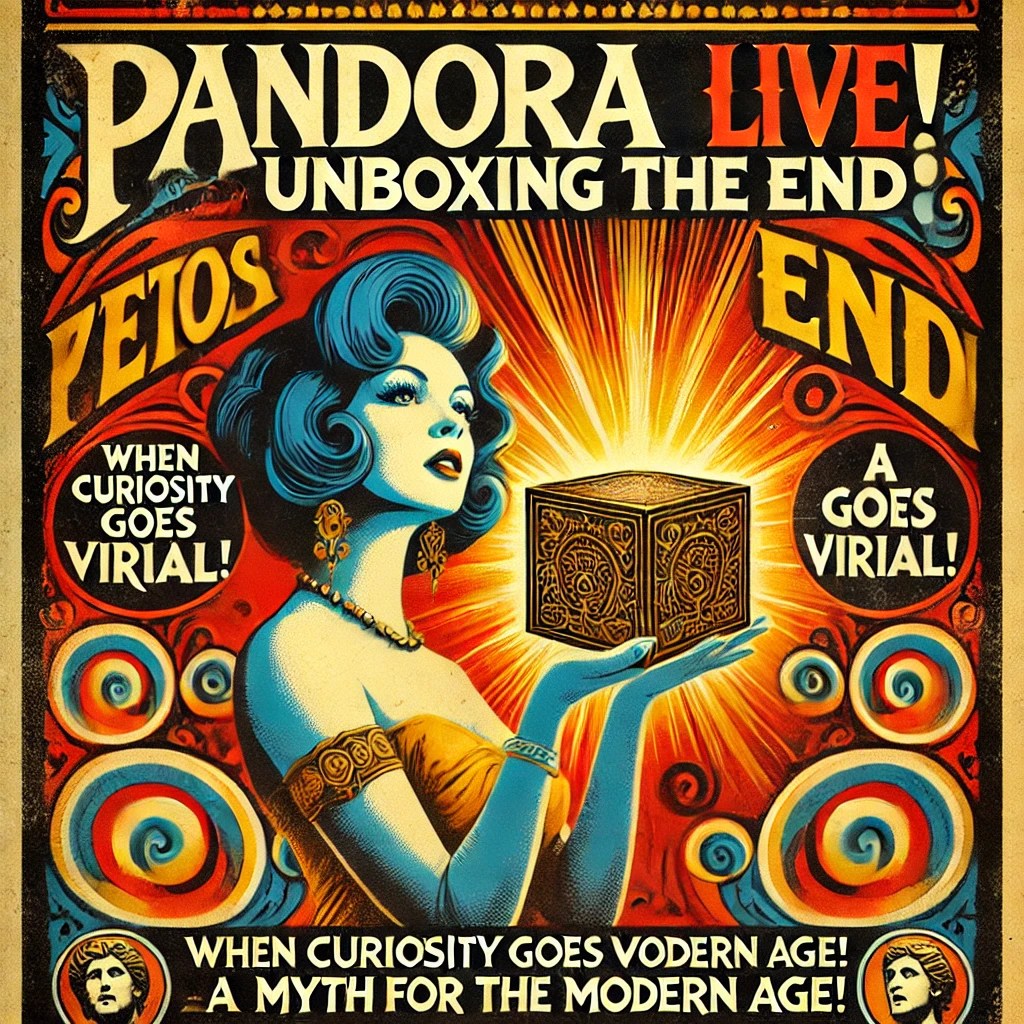 Pandora e la scatola dei guai: una live streaming&nbsp;mitologica